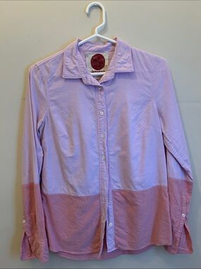Vintage two-toned pink button down